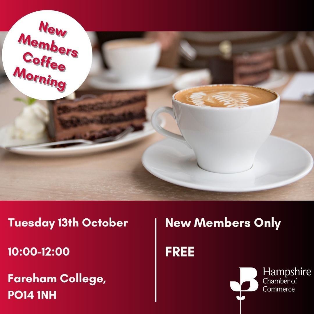 New Members Coffee Morning- October